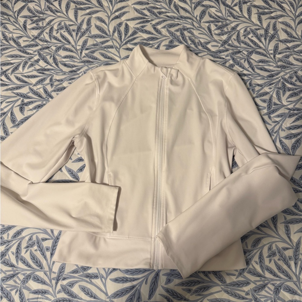 Women's White Warm-Up Jacket❗️